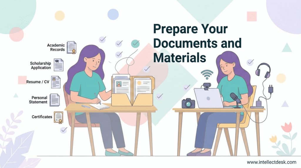 Prepare Your Documents and Materials