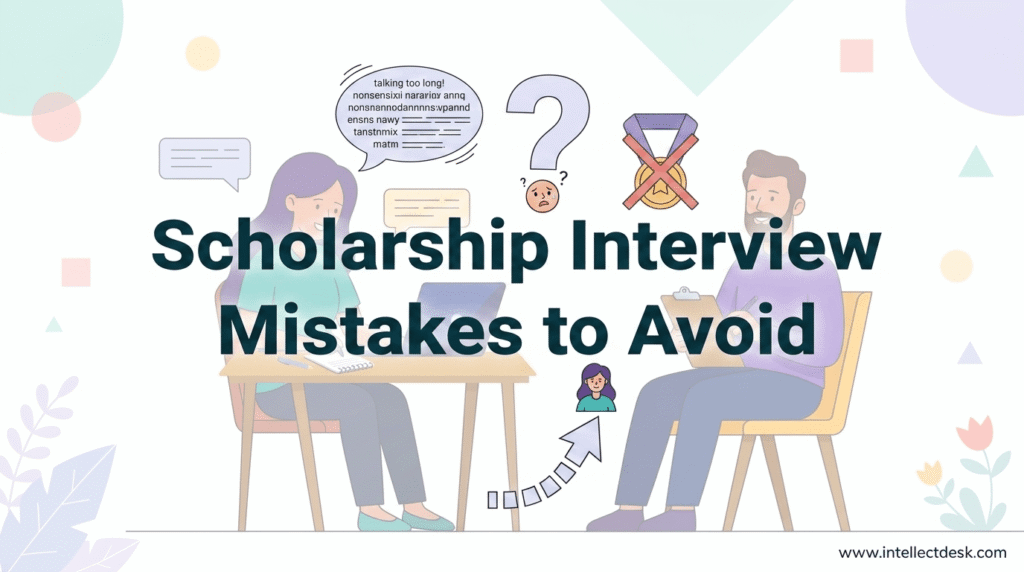 Scholarship Interview Mistakes to Avoid